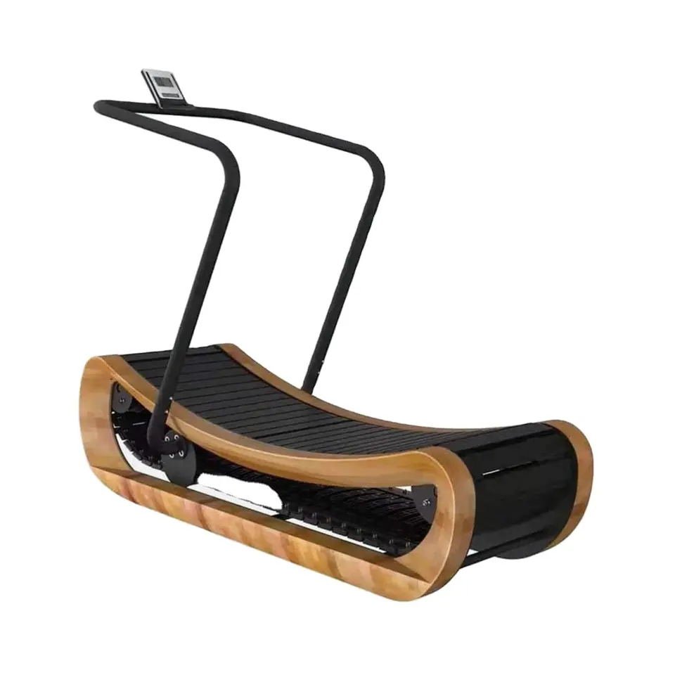 TU-001Wooden curved treadmill